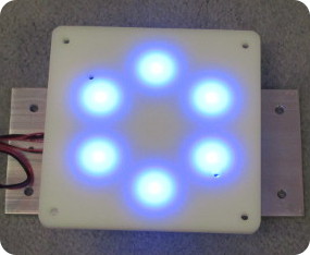 RGB LED color touch sensor, blue