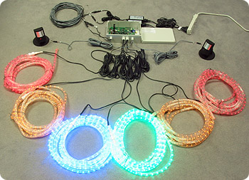 LED rope light controller