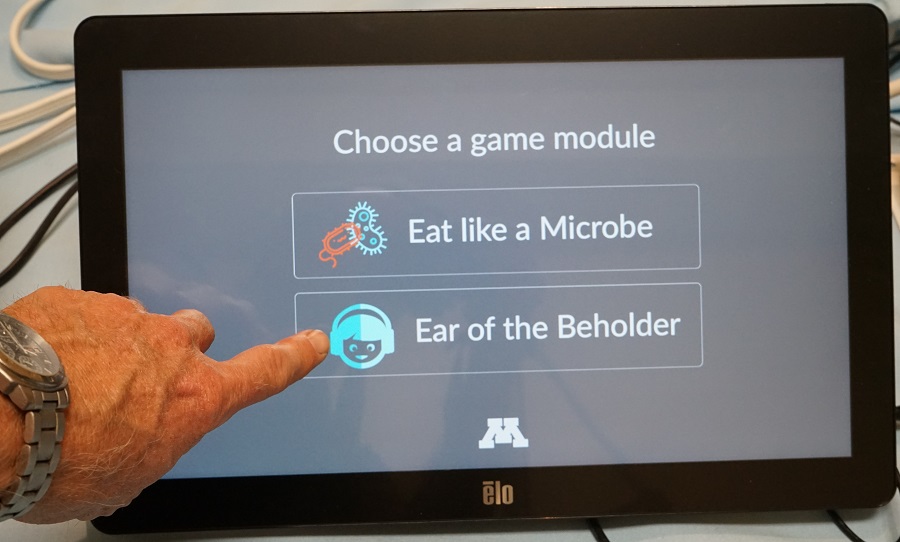 RFID reader game touchscreen
