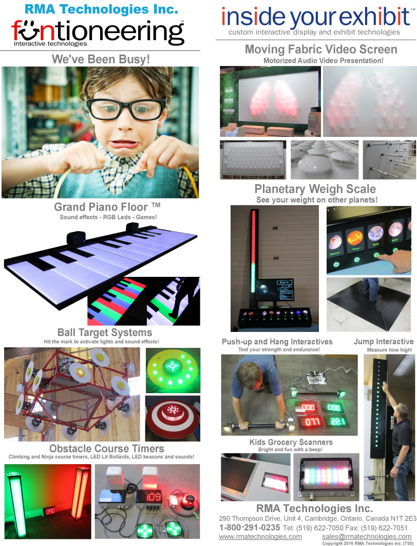 new projects PDF, RMA Technologies Inc.