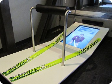 interactive ski platform