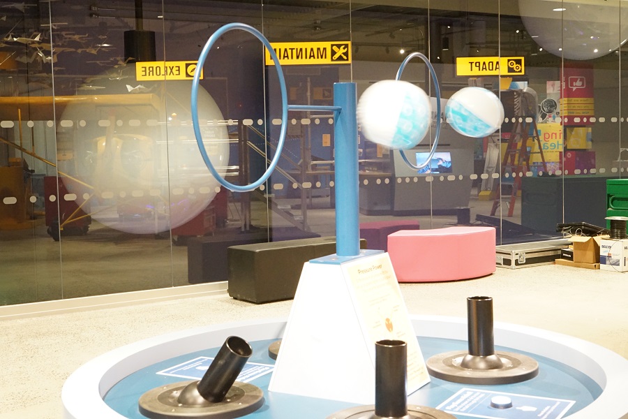 bernoulli blower exhibit