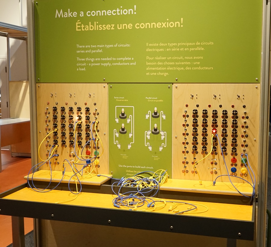electric circuits panel